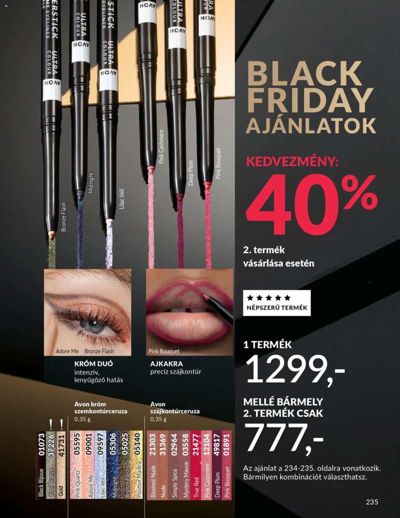 Avon AVON online katalógus 2025 novemberi 241 oldal