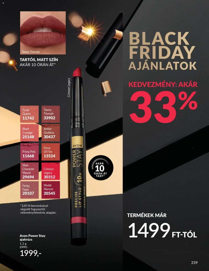 Avon AVON online katalógus 2025 novemberi 245 oldal