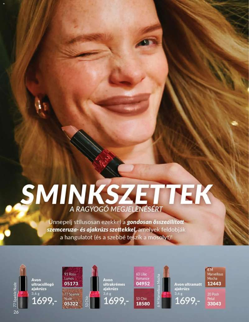Avon AVON online katalógus 2025 novemberi 30 oldal