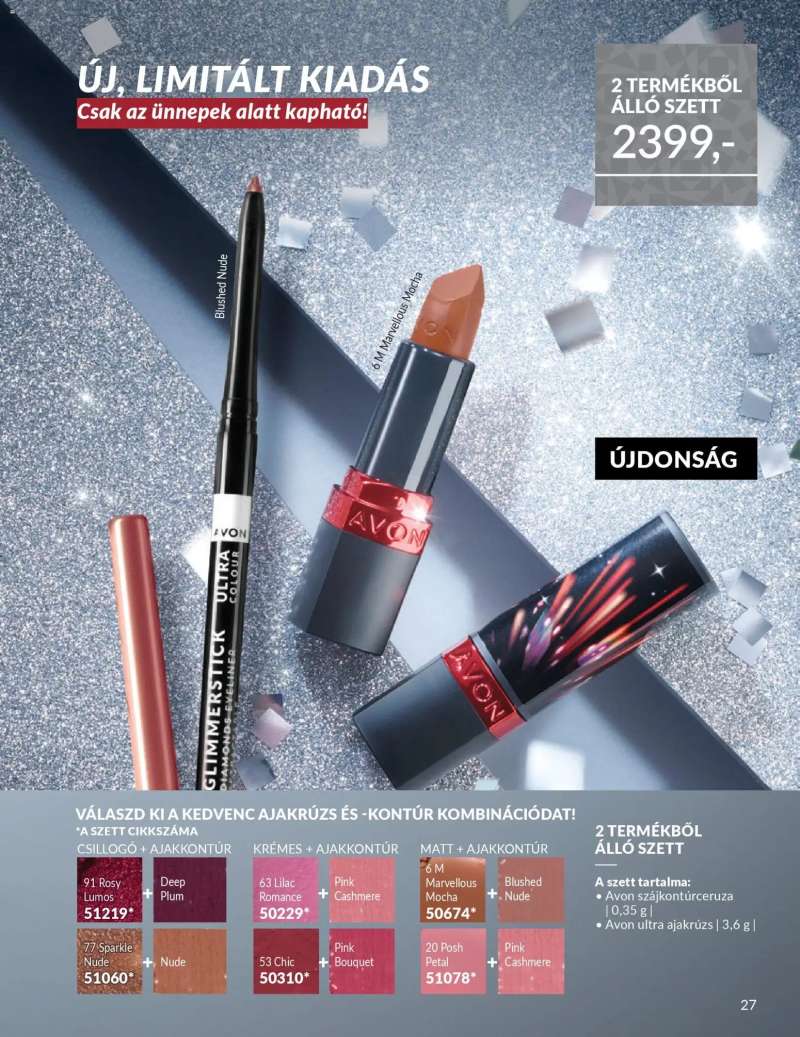 Avon AVON online katalógus 2025 novemberi 31 oldal