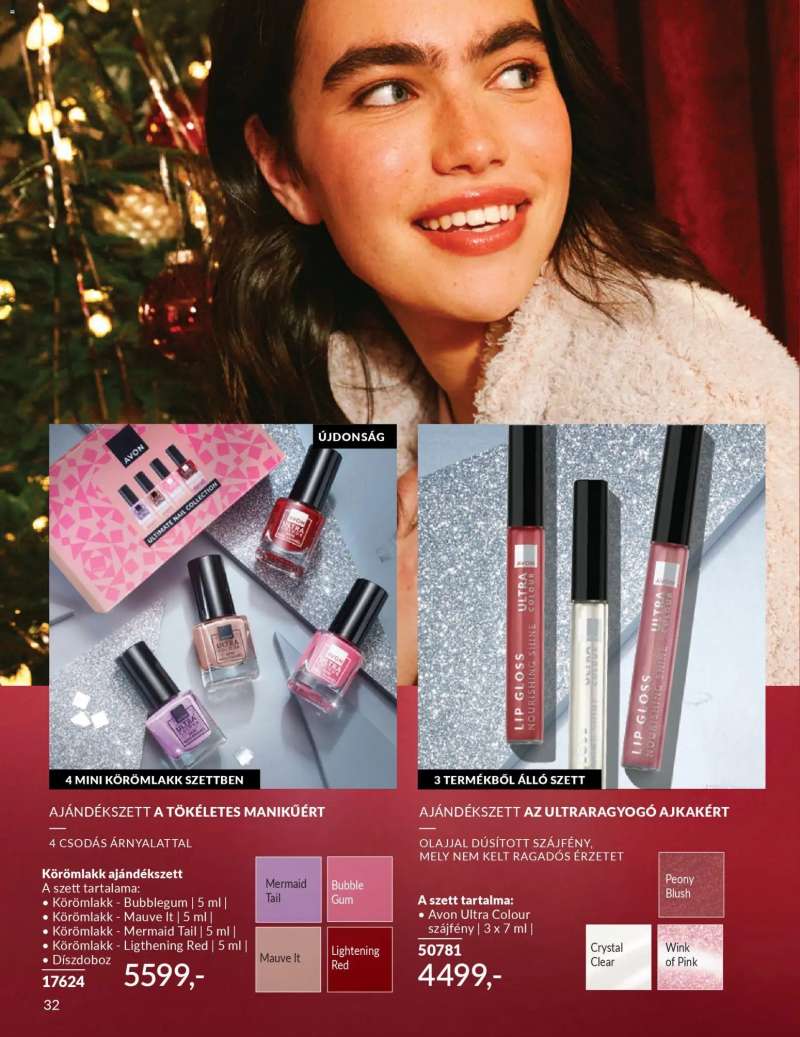 Avon AVON online katalógus 2025 novemberi 36 oldal