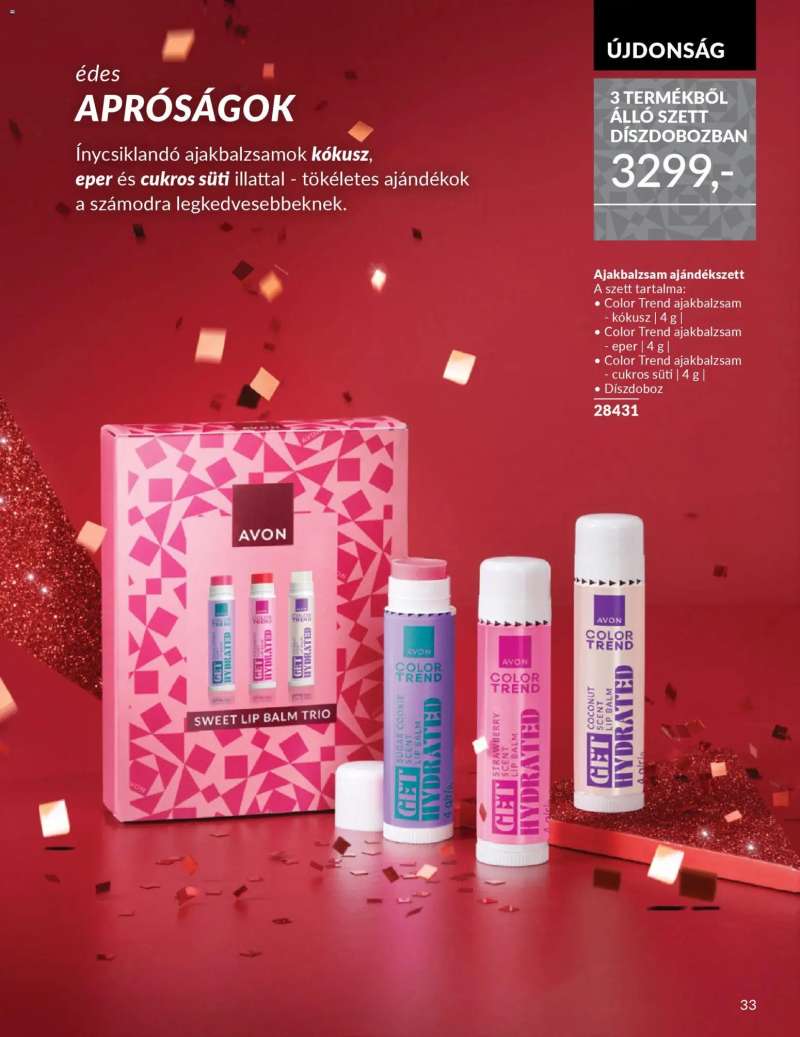 Avon AVON online katalógus 2025 novemberi 37 oldal
