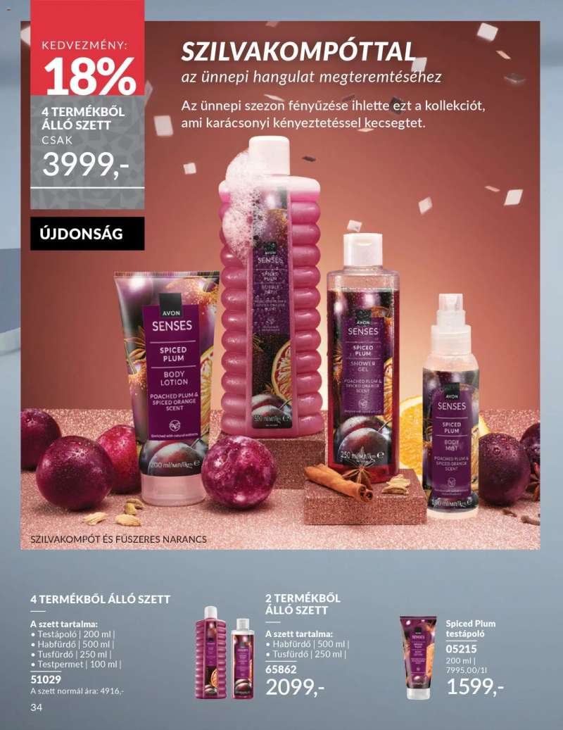 Avon AVON online katalógus 2025 novemberi 38 oldal