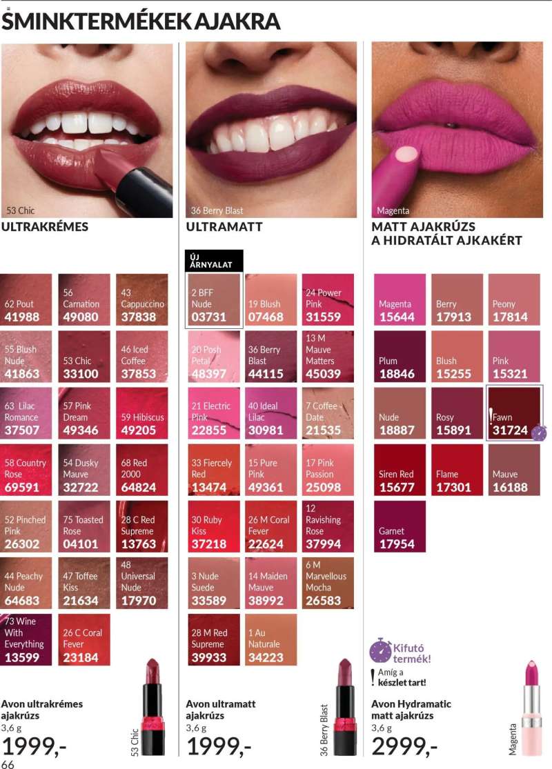Avon AVON online katalógus 2025 novemberi 72 oldal