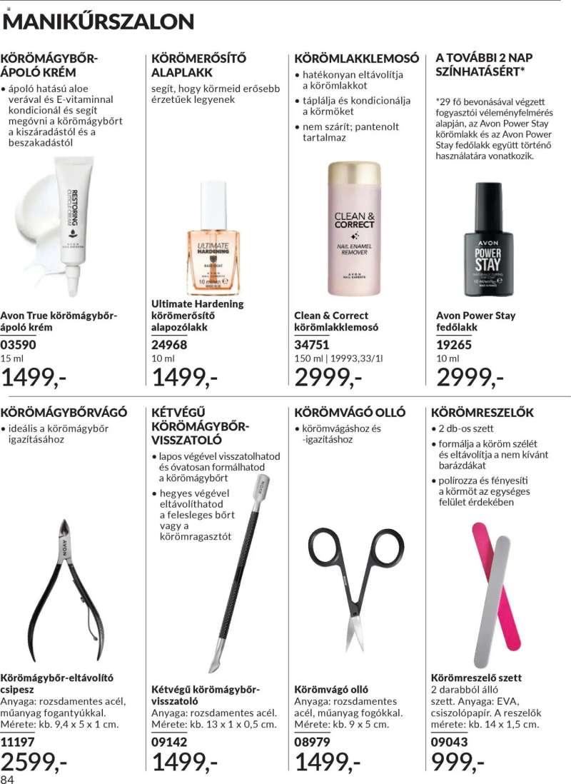 Avon AVON online katalógus 2025 novemberi 90 oldal