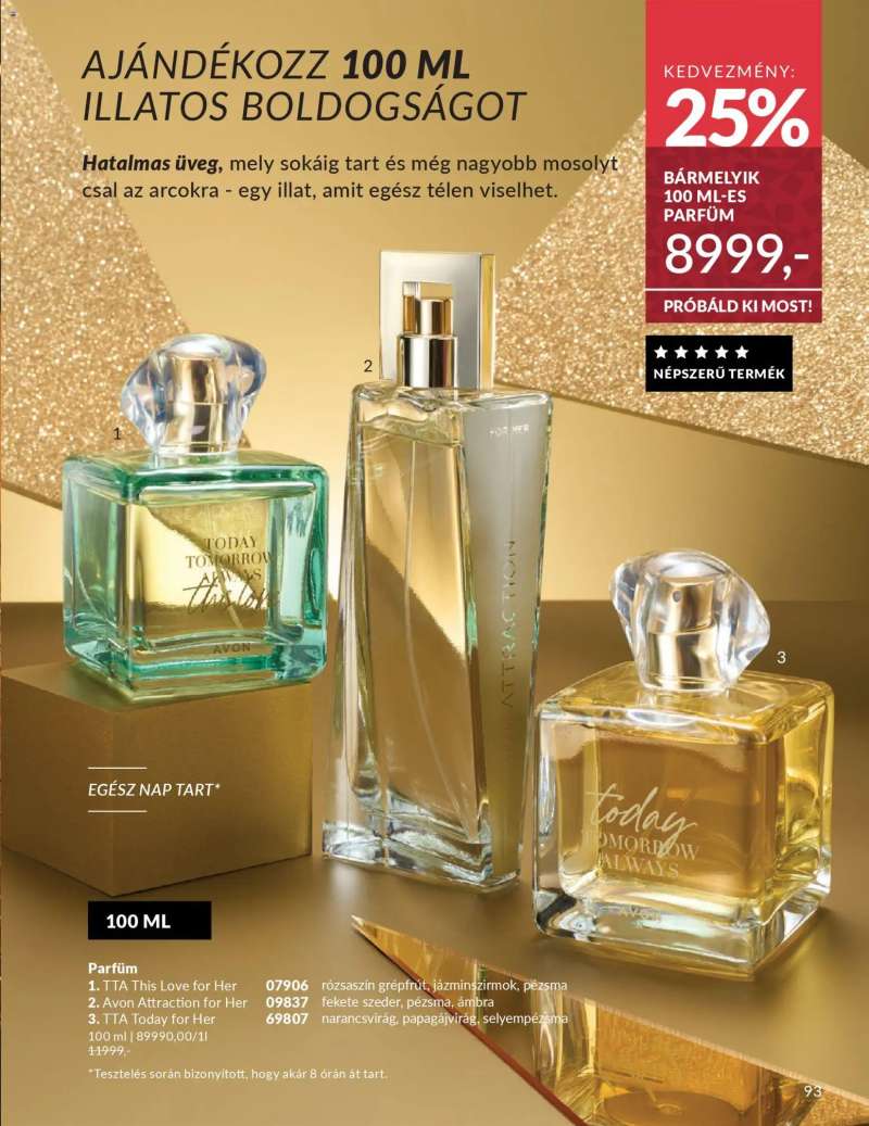 Avon AVON online katalógus 2025 novemberi 99 oldal