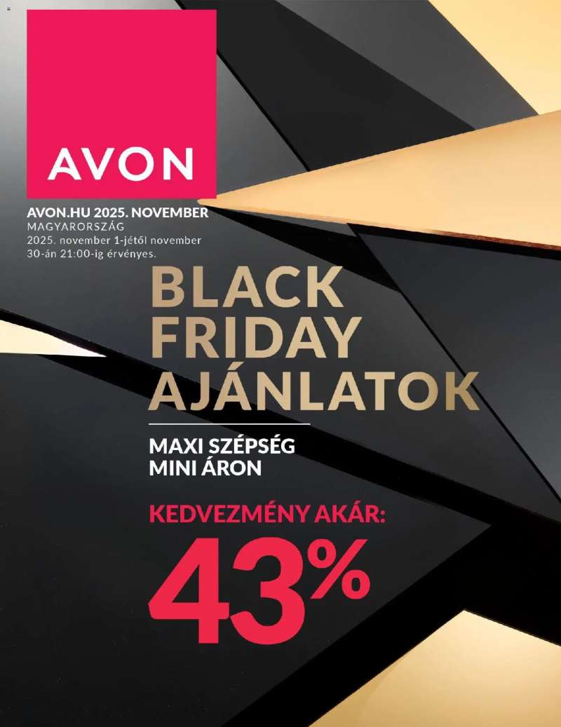 Avon Black Friday 1 oldal
