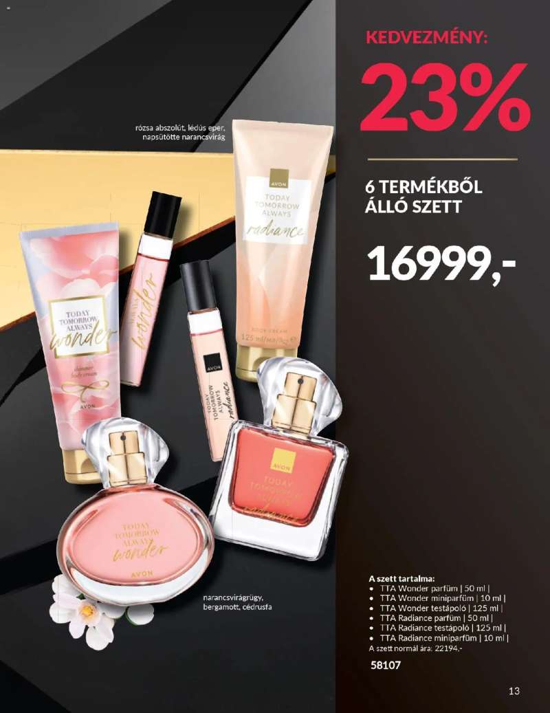 Avon Black Friday 13 oldal