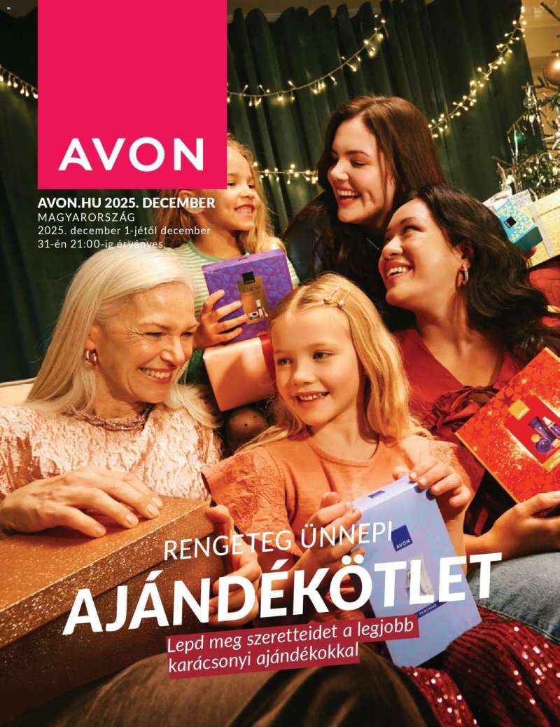 Avon AVON online katalógus 2025 decemberi 1 oldal