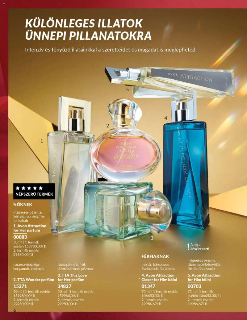 Avon AVON online katalógus 2025 decemberi 10 oldal