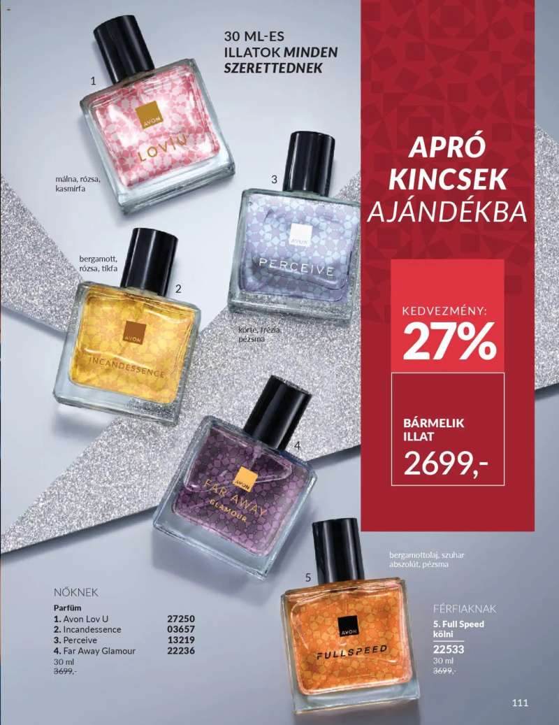 Avon AVON online katalógus 2025 decemberi 117 oldal