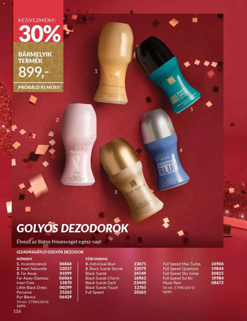 Avon AVON online katalógus 2025 decemberi 122 oldal