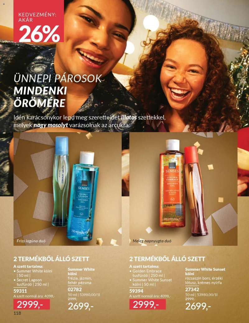 Avon AVON online katalógus 2025 decemberi 124 oldal