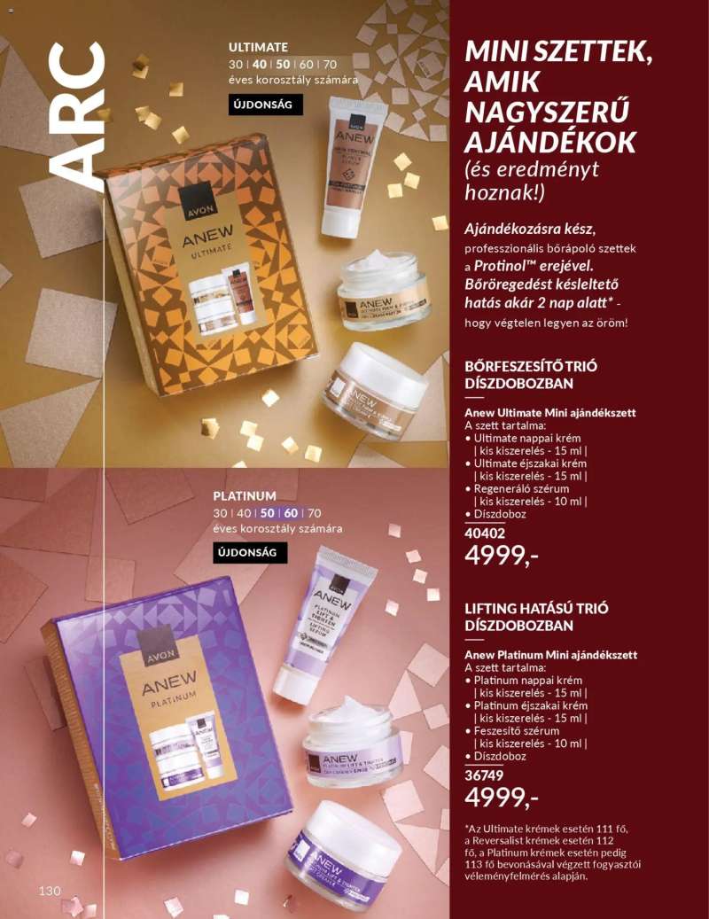 Avon AVON online katalógus 2025 decemberi 136 oldal