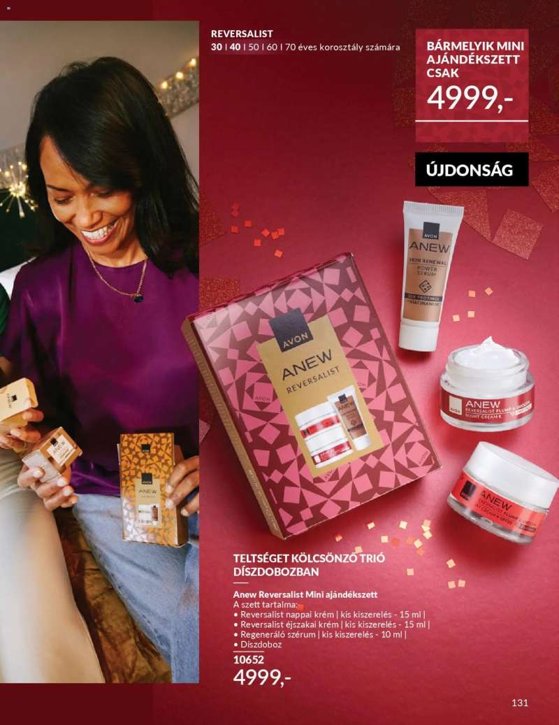 Avon AVON online katalógus 2025 decemberi 137 oldal