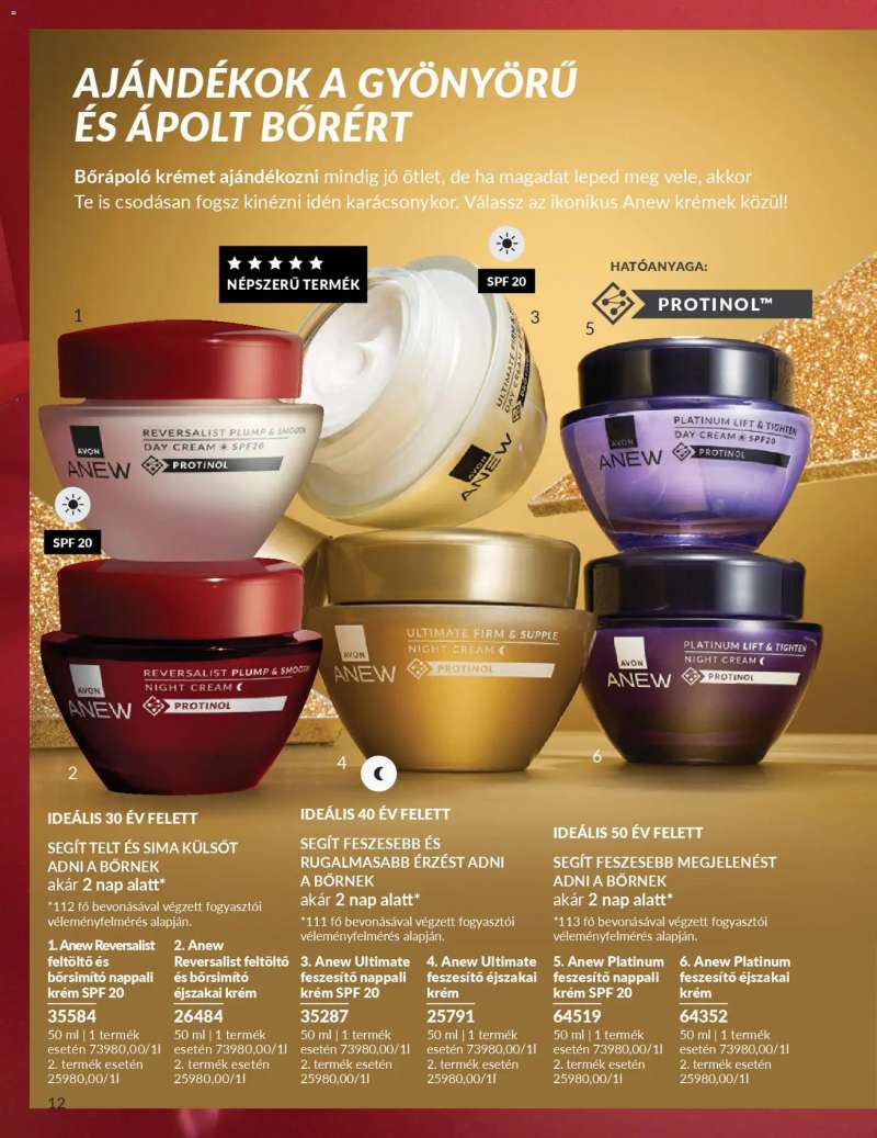 Avon AVON online katalógus 2025 decemberi 16 oldal