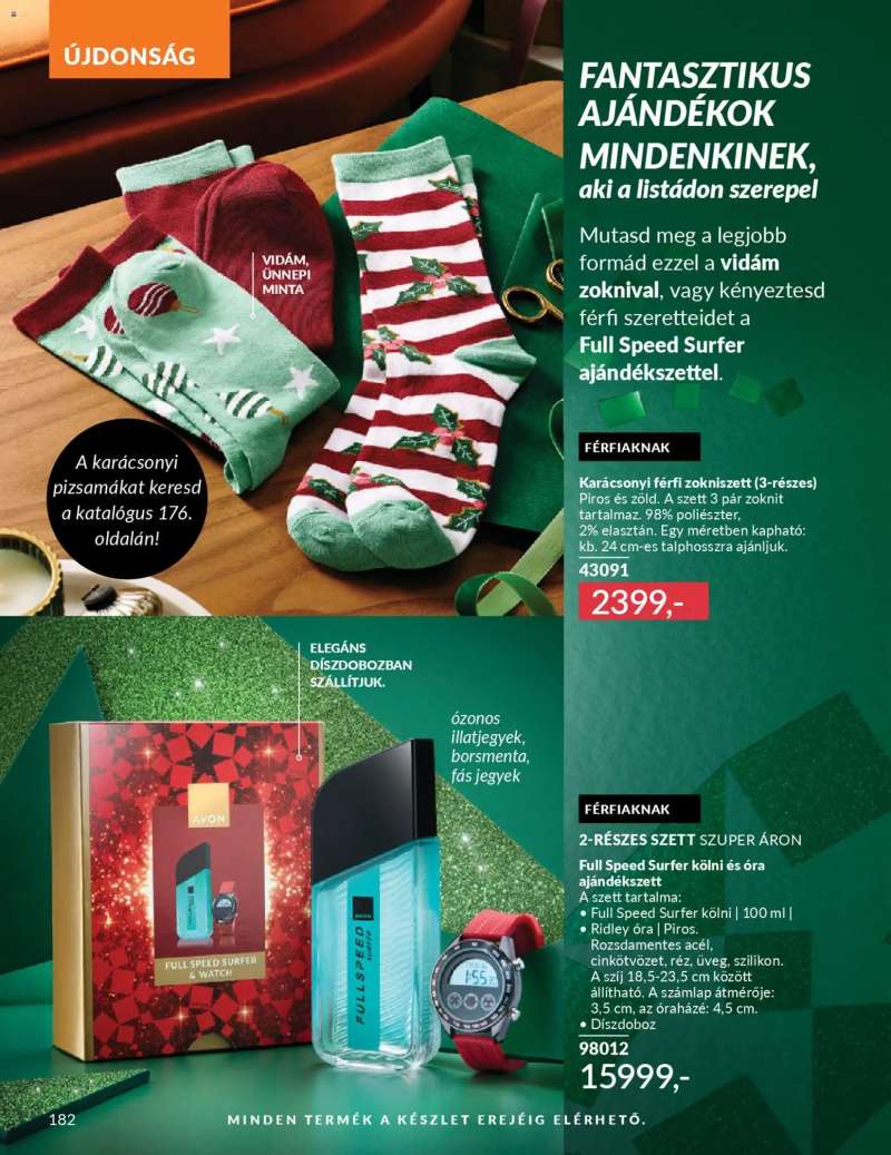 Avon AVON online katalógus 2025 decemberi 188 oldal