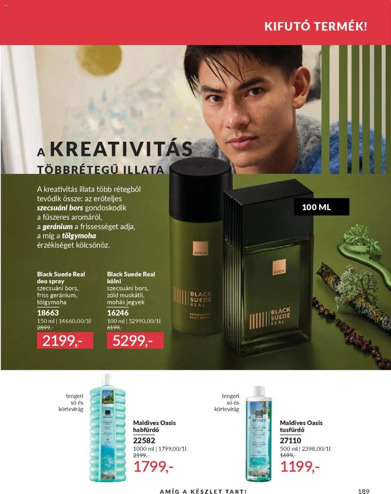 Avon AVON online katalógus 2025 decemberi 195 oldal