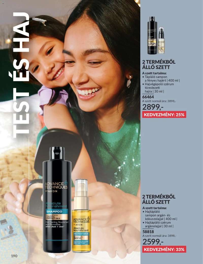 Avon AVON online katalógus 2025 decemberi 196 oldal