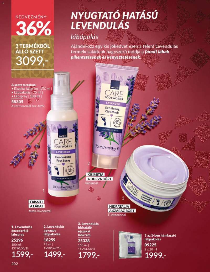 Avon AVON online katalógus 2025 decemberi 208 oldal