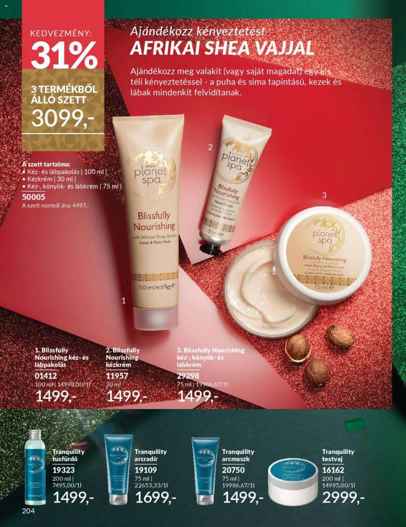 Avon AVON online katalógus 2025 decemberi 210 oldal