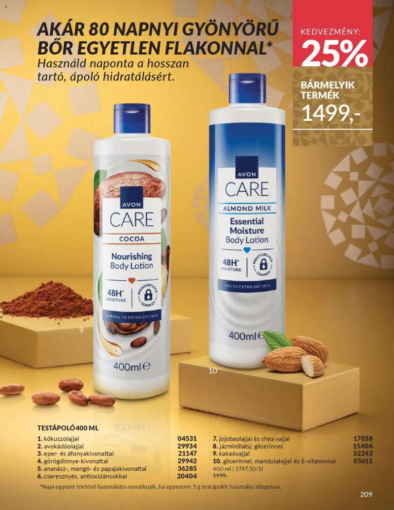 Avon AVON online katalógus 2025 decemberi 215 oldal