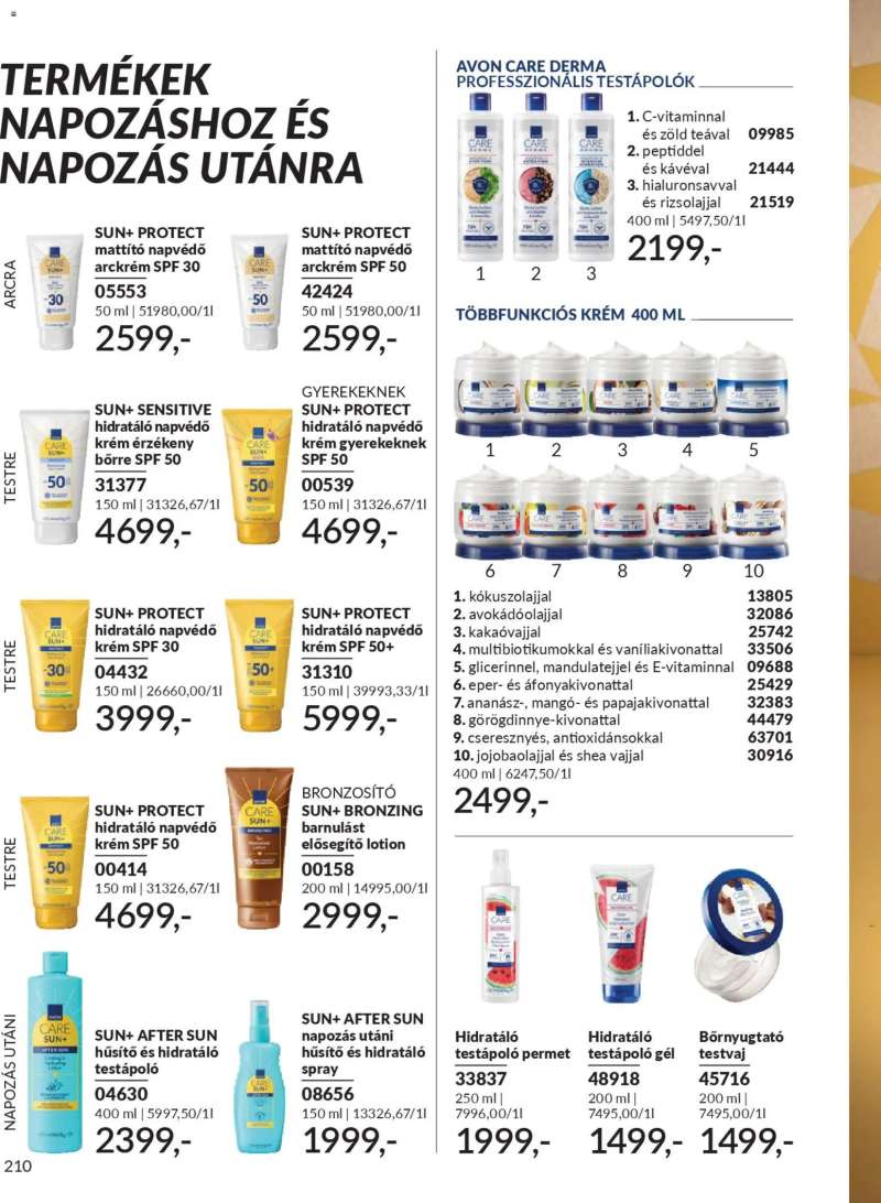 Avon AVON online katalógus 2025 decemberi 216 oldal