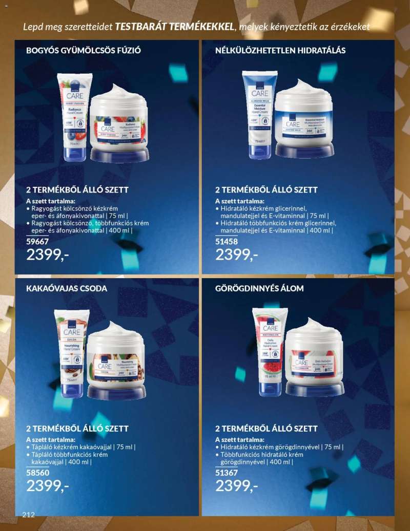 Avon AVON online katalógus 2025 decemberi 218 oldal
