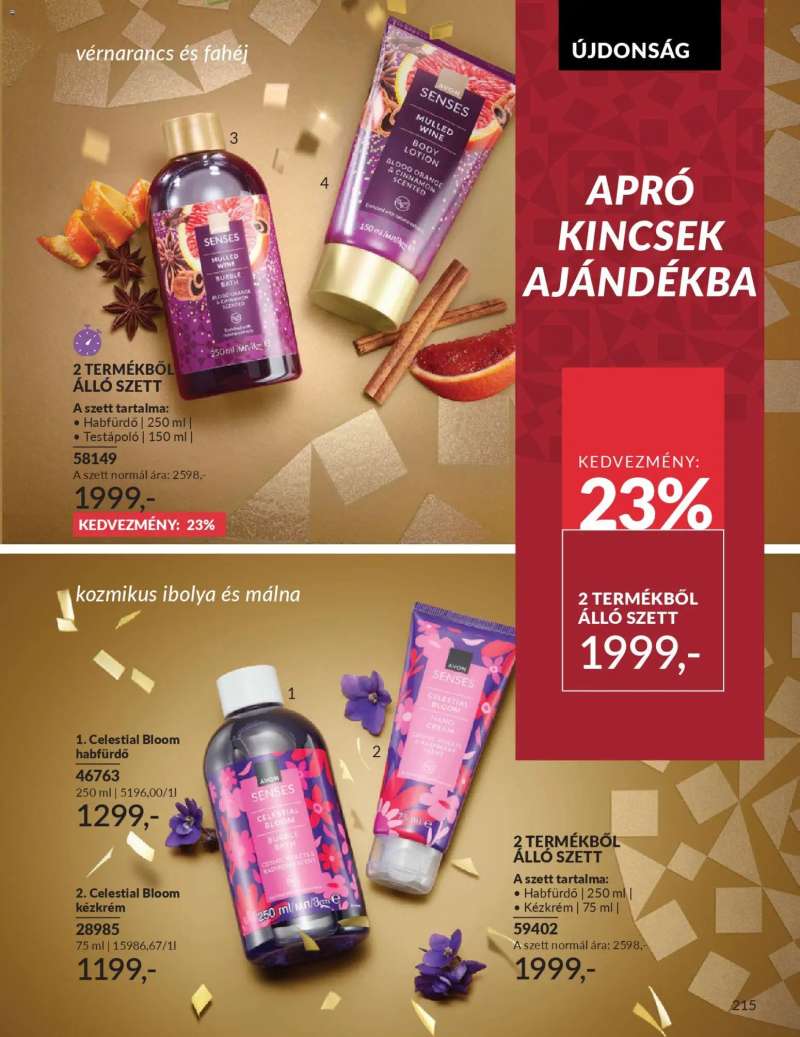 Avon AVON online katalógus 2025 decemberi 221 oldal