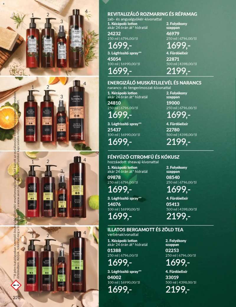 Avon AVON online katalógus 2025 decemberi 226 oldal