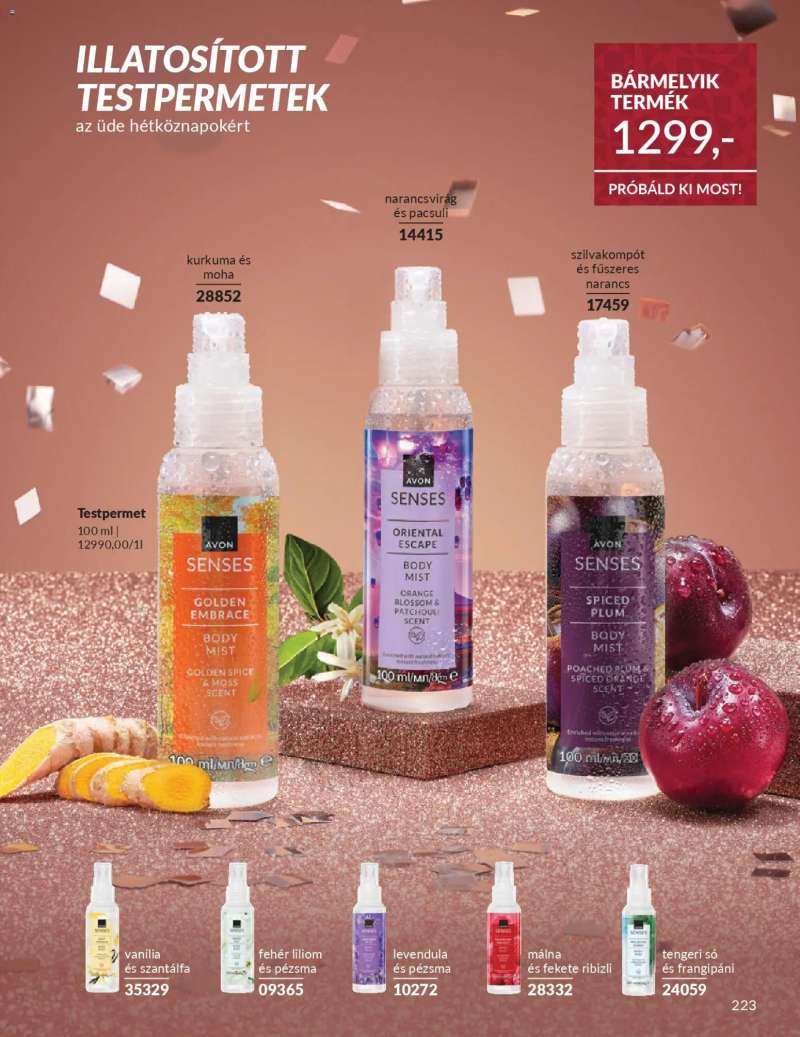 Avon AVON online katalógus 2025 decemberi 229 oldal