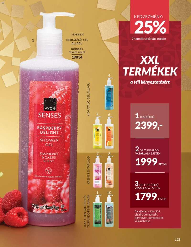 Avon AVON online katalógus 2025 decemberi 235 oldal