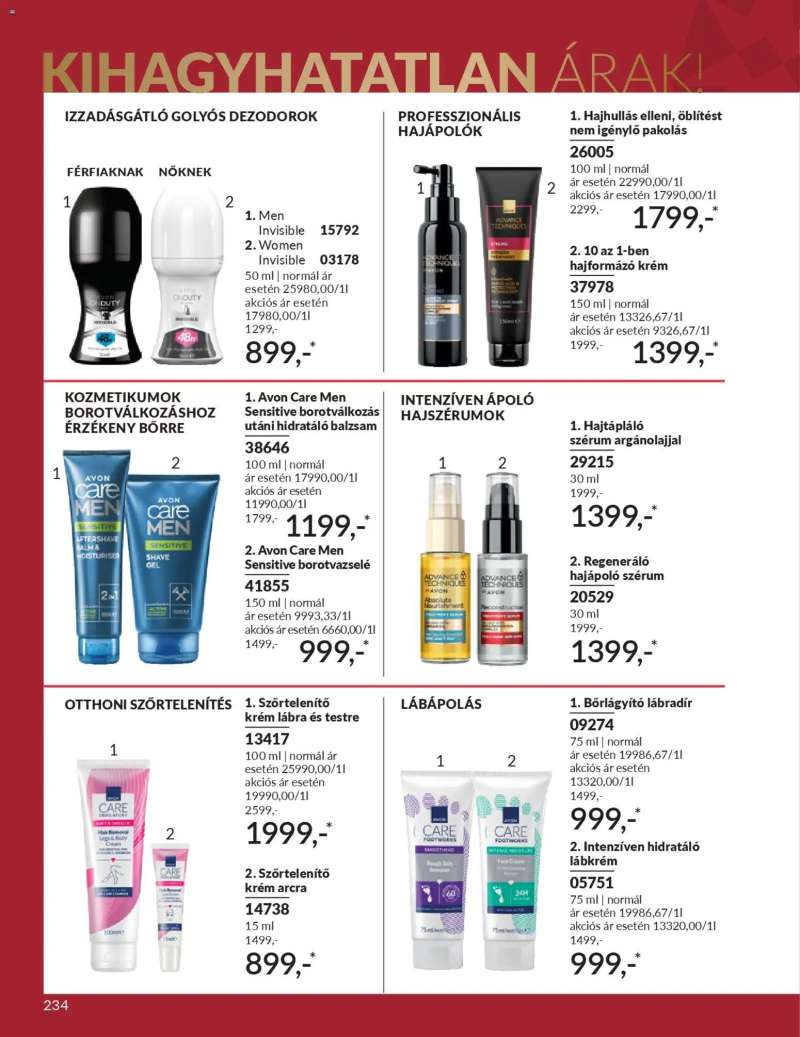 Avon AVON online katalógus 2025 decemberi 240 oldal