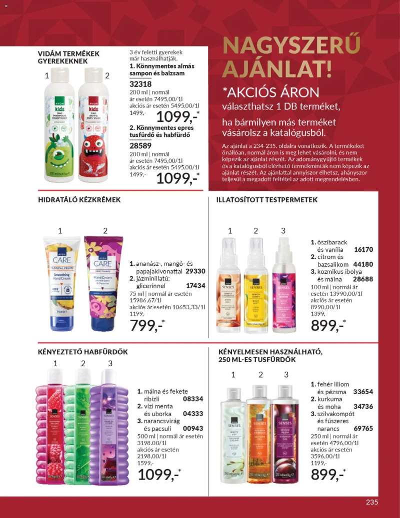 Avon AVON online katalógus 2025 decemberi 241 oldal