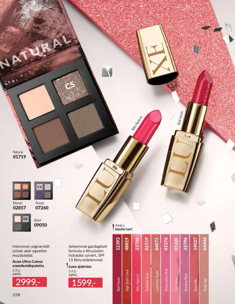 Avon AVON online katalógus 2025 decemberi 244 oldal