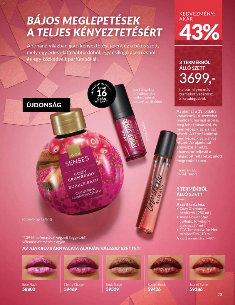 Avon AVON online katalógus 2025 decemberi 27 oldal