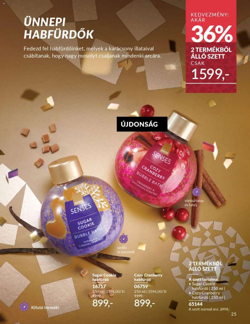 Avon AVON online katalógus 2025 decemberi 29 oldal