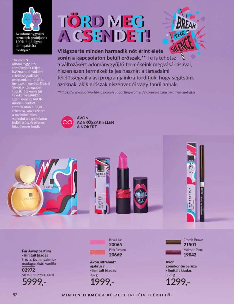 Avon AVON online katalógus 2025 decemberi 56 oldal