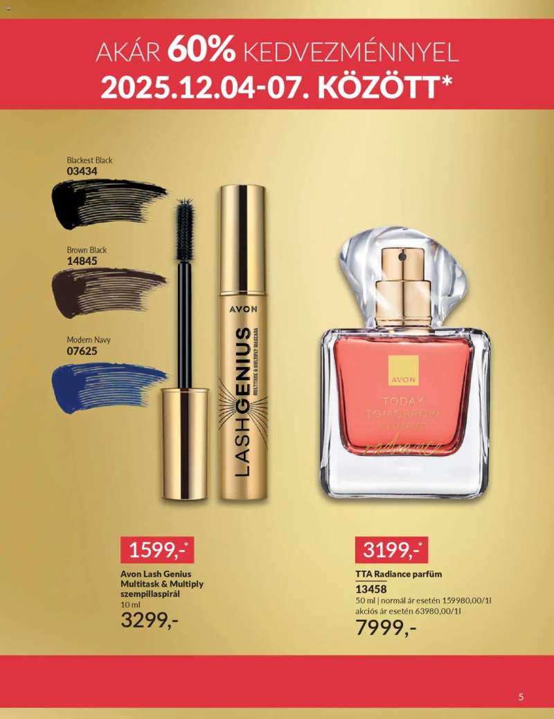 Avon AVON online katalógus 2025 decemberi 7 oldal