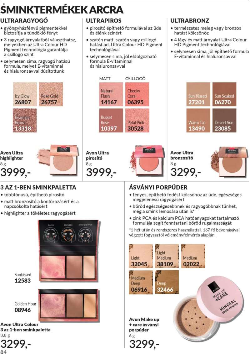 Avon AVON online katalógus 2025 decemberi 90 oldal