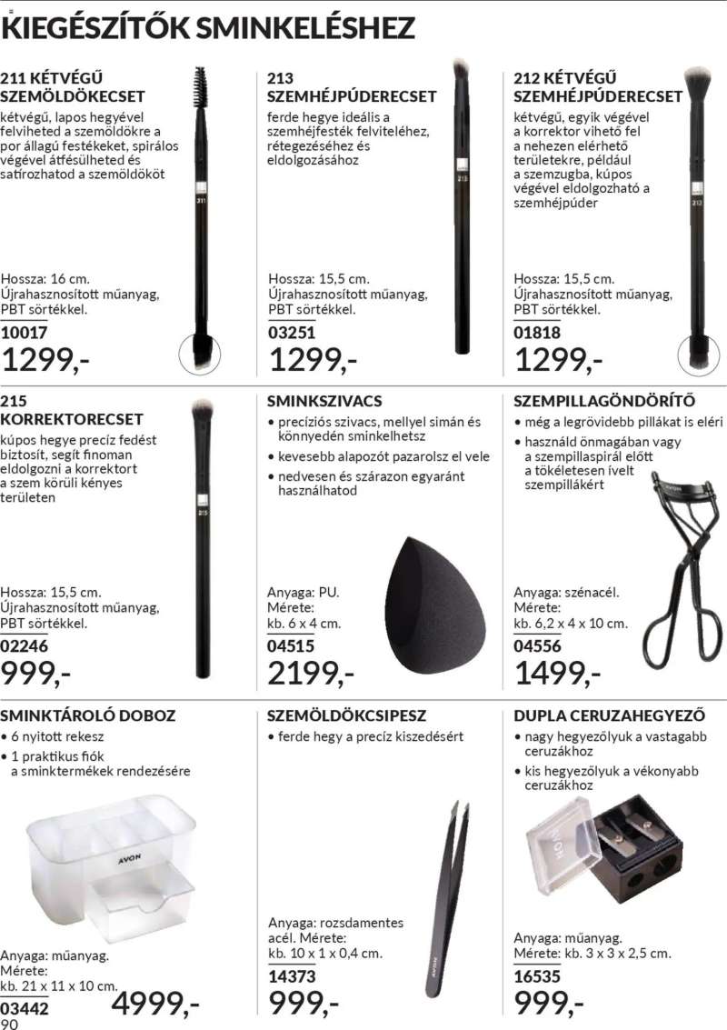 Avon AVON online katalógus 2025 decemberi 96 oldal