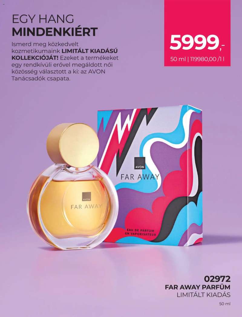 Avon Katalógus AVON - Adománygyűjtő katalógus 10 oldal