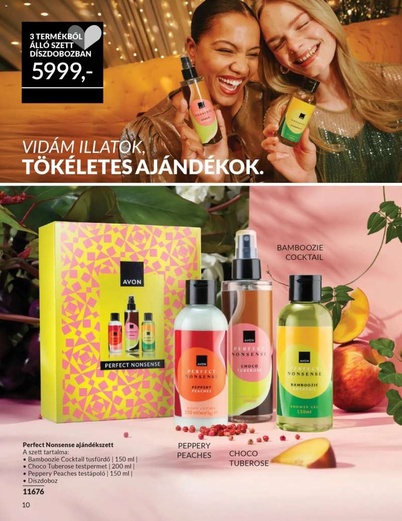 Avon Katalógus AVON Nőnapi 9 oldal