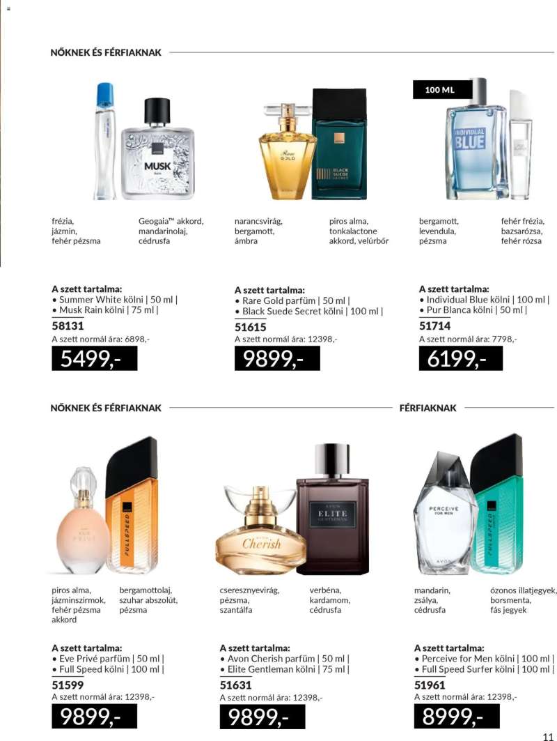 Avon Katalógus AVON Nőnapi 10 oldal