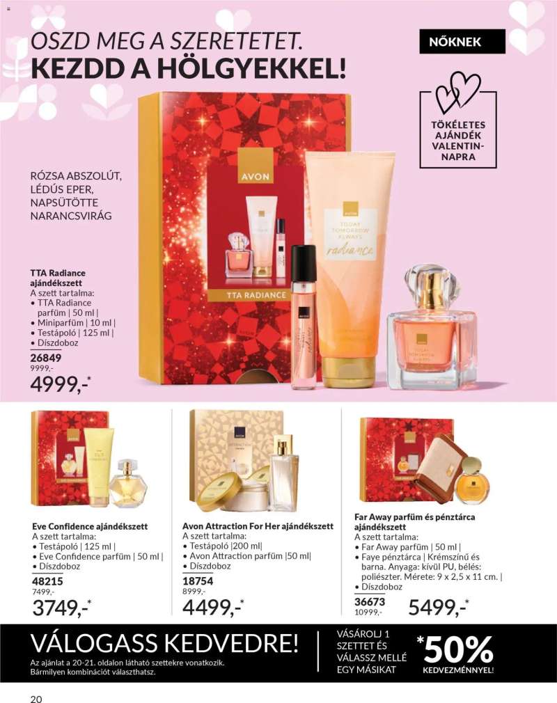 Avon Katalógus AVON Nőnapi 19 oldal