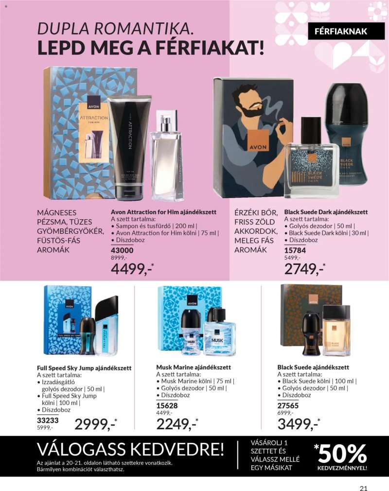 Avon Katalógus AVON Nőnapi 20 oldal