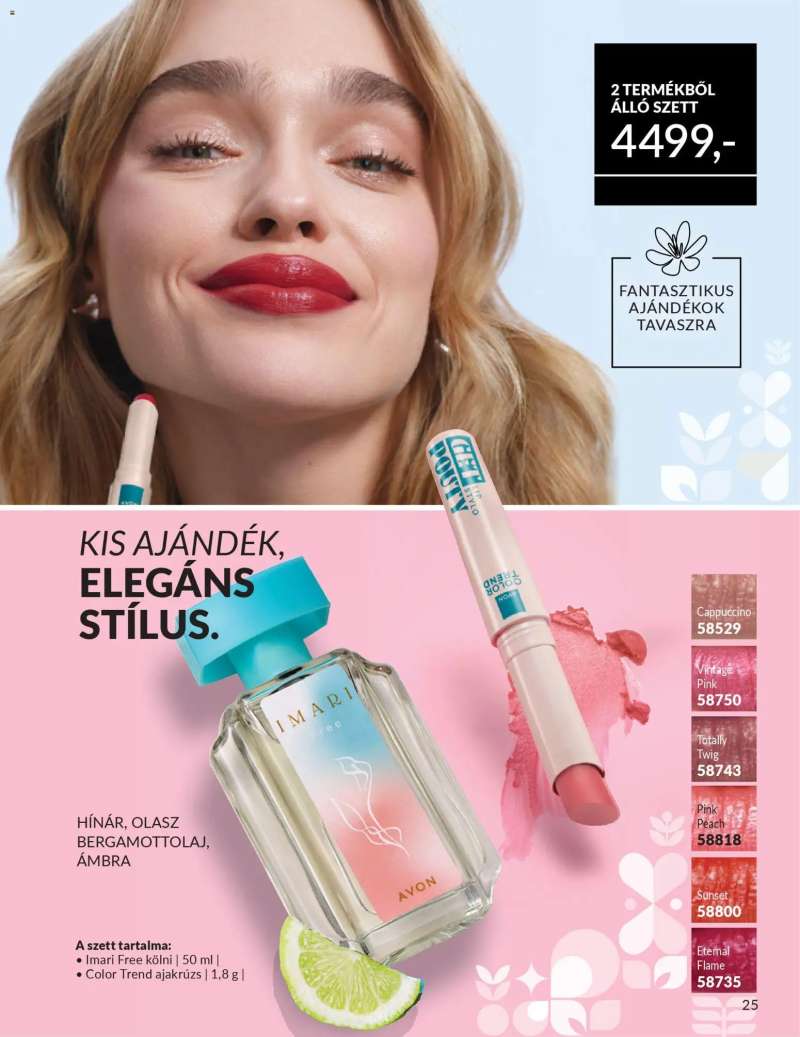 Avon Katalógus AVON Nőnapi 24 oldal