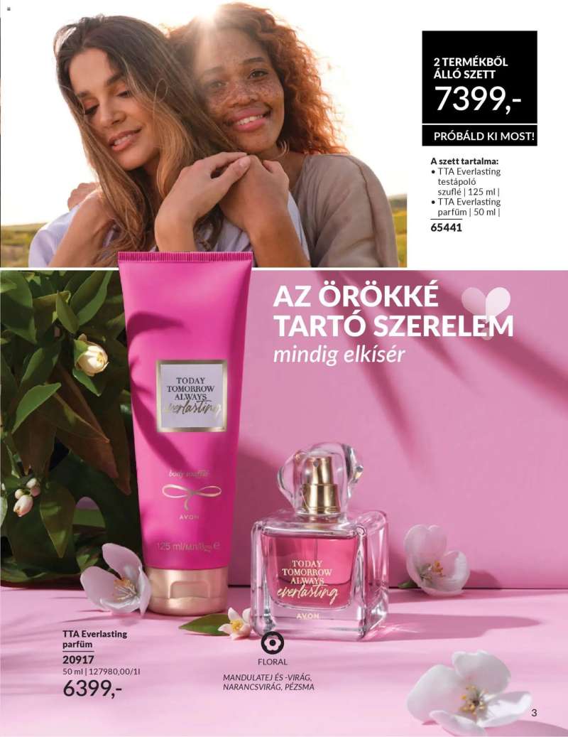 Avon Katalógus AVON Nőnapi 3 oldal