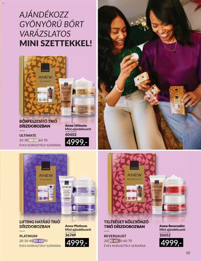 Avon Katalógus AVON Nőnapi 34 oldal