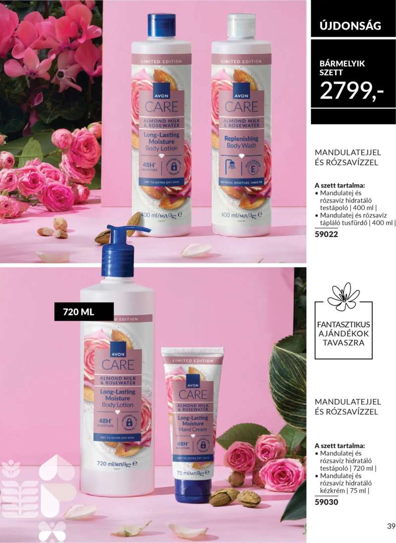 Avon Katalógus AVON Nőnapi 38 oldal